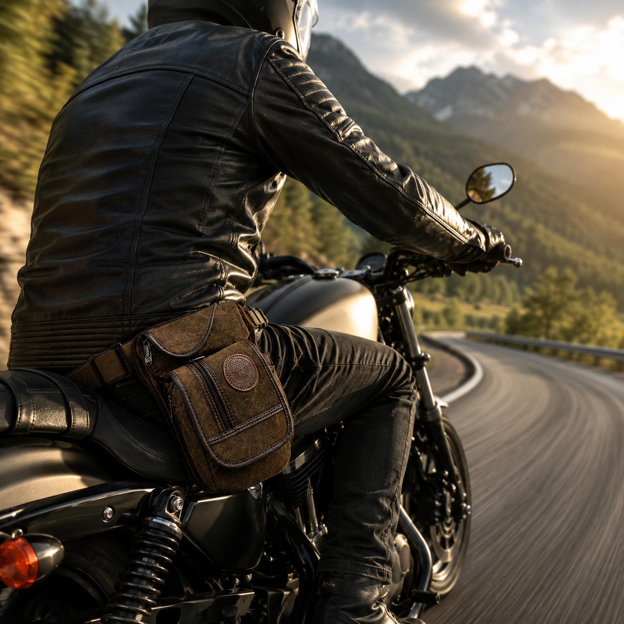 Beintasche für Motorrad & Freizeit – Alles Wichtige sofort griffbereit