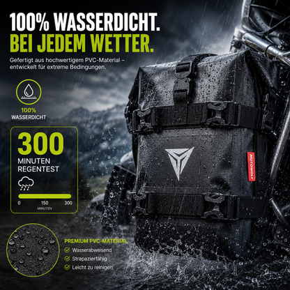 Motorrad-Rahmentasche wasserdicht – Mehr Stauraum, immer griffbereit